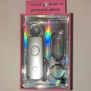 Simply Southern Silver Personal  Alarm Keychain With LED Light